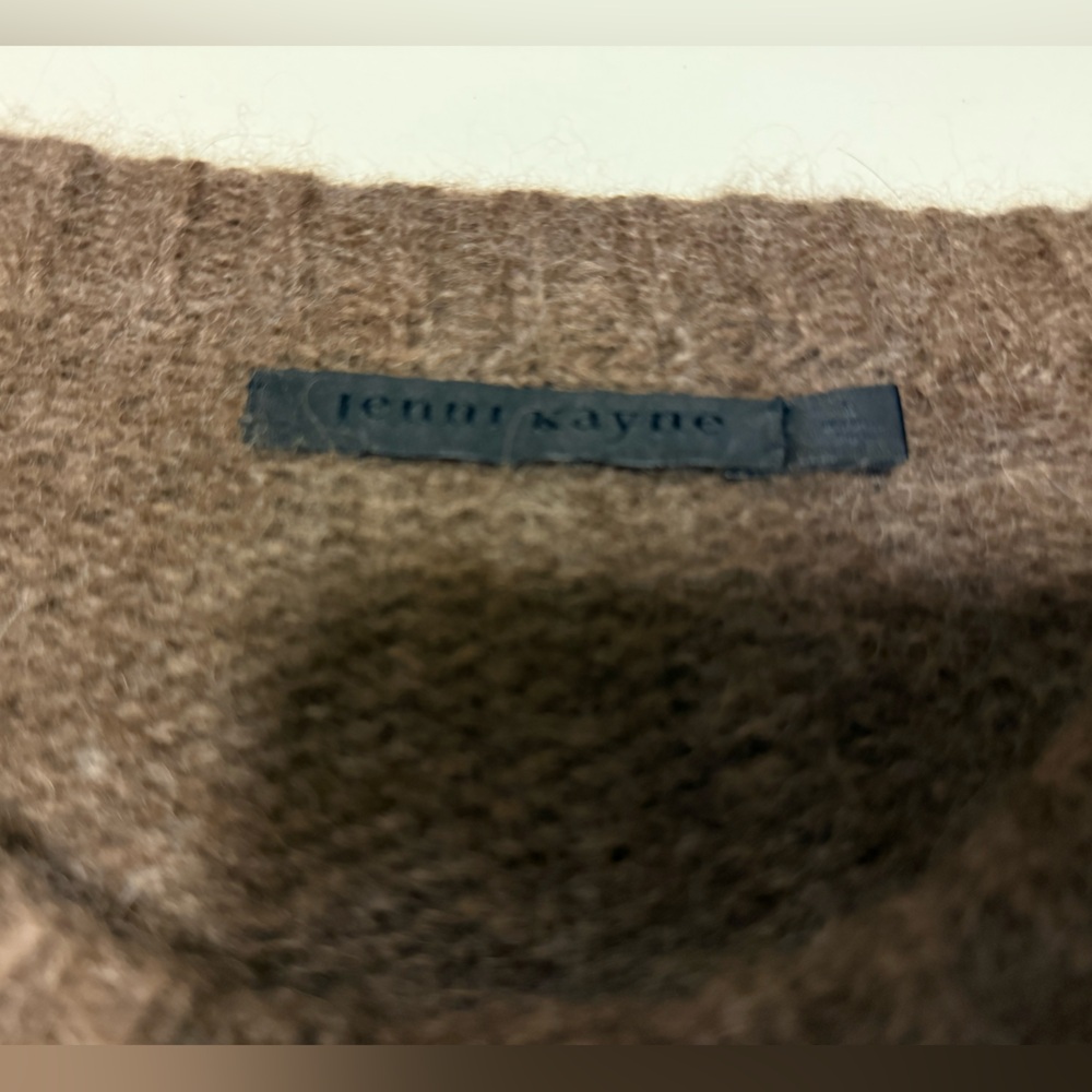 Jenni Kayne Alpaca Brown Sweater